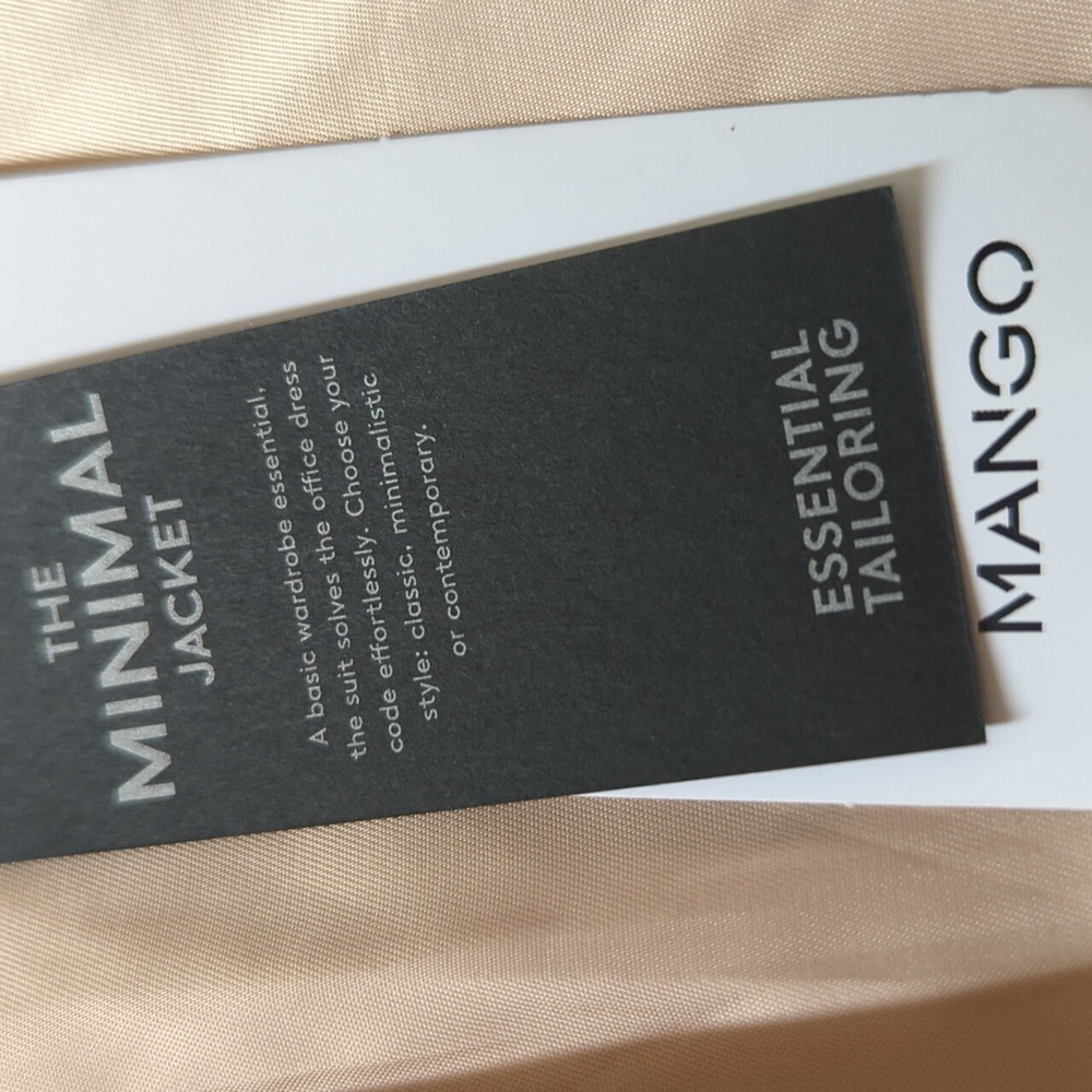 Mango Essential Structured Open Blazer - Picture 11 of 16